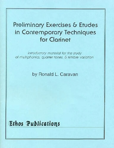 PRELIMINARY EXERCISES AND ETUDES in Contemporary Techniques