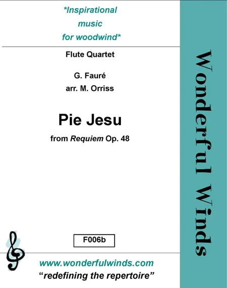PIE JESU from Requiem Op.48 (score and parts)