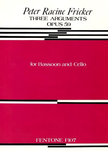 THREE ARGUMENTS Op.59