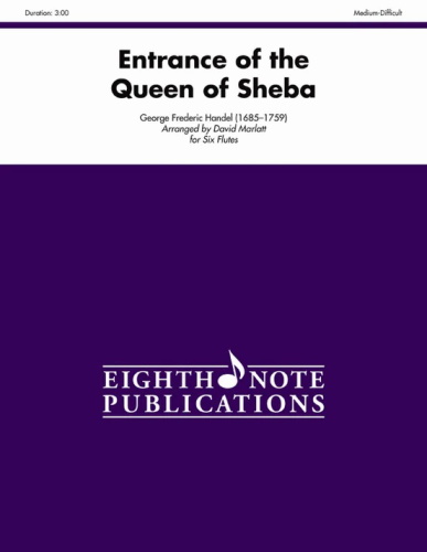 ENTRANCE OF THE QUEEN OF SHEBA (score & parts)