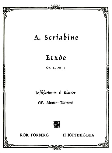 ETUDE Op.2 No.1