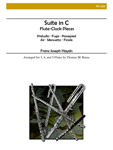 SUITE in C major (Flute-Clock Pieces)