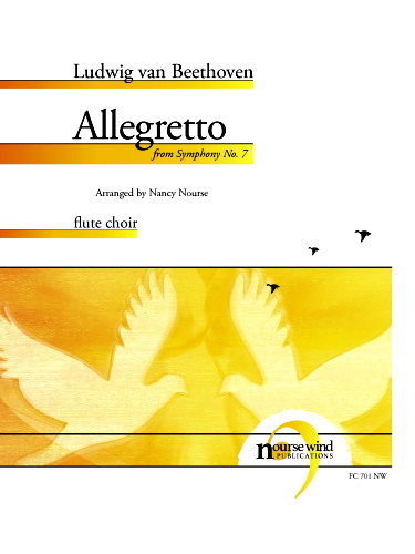 ALLEGRETTO from Symphony No.7 (score & parts)
