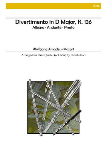 DIVERTIMENTO in D major, K. 136