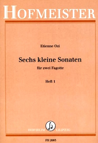 SIX LITTLE SONATAS Volume 1