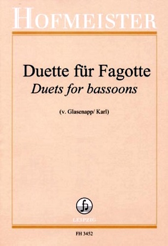 DUETS FOR BASSOONS (playing score)