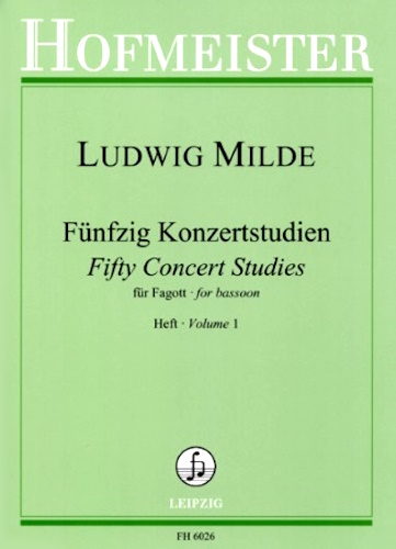 50 CONCERT STUDIES Op.26 Volume 1