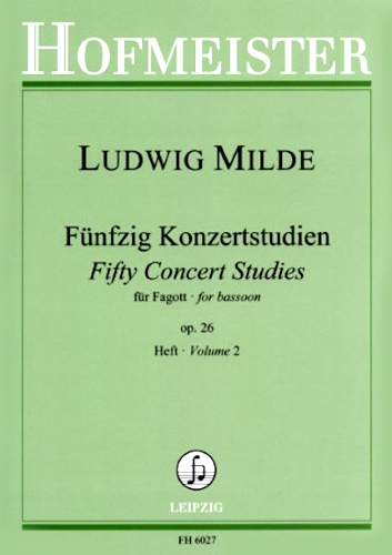 50 CONCERT STUDIES Op.26 Volume 2