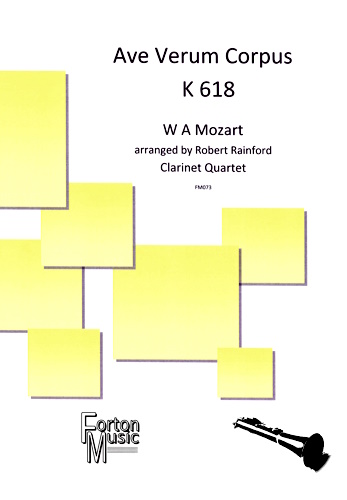 AVE VERUM CORPUS (score & parts)