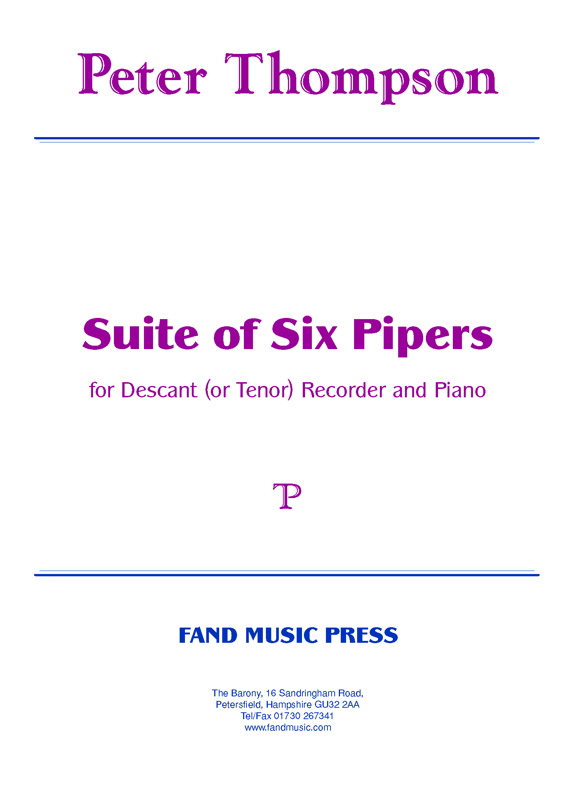 SUITE OF SIX PIPERS