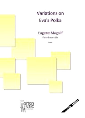 VARIATIONS ON EVA'S POLKA (score & parts)