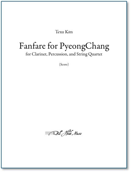 FANFARE FOR PYEONGCHANG (score & parts)