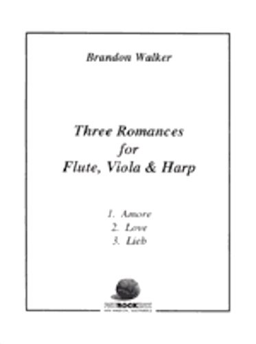 THREE ROMANCES score & parts