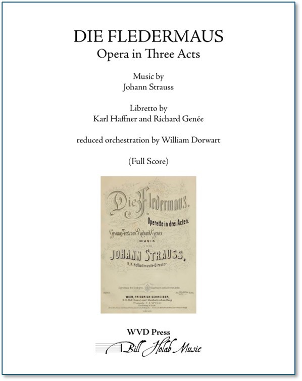 DIE FLEDERMAUS Reduced Orchestration (full score)
