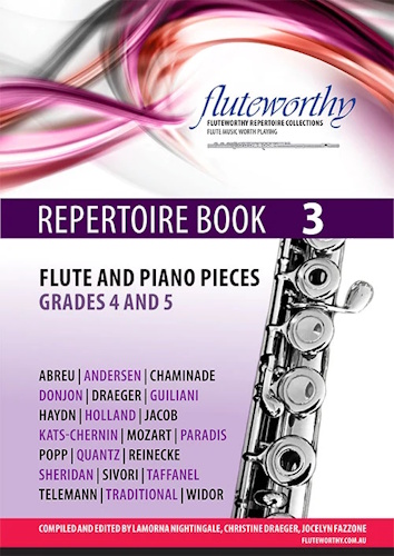 FLUTEWORTHY REPERTOIRE Book 3