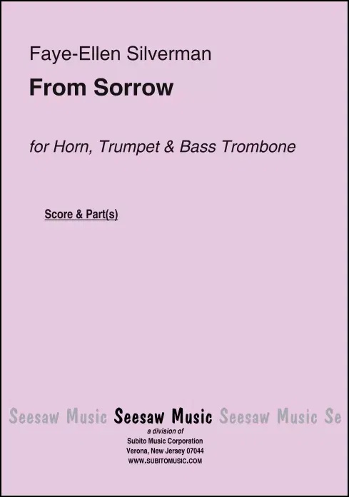 FROM SORROW (score & parts)