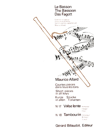 SHORT PIECES IN ALL KEYS 17 & 18: Valse lente (F) & Tambourin (D min)