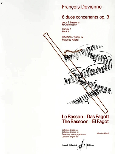 6 DUOS CONCERTANTES Op.3 Volume 1