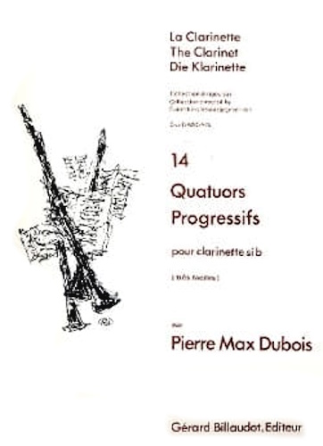 14 QUATUORS PROGRESSIFS (score & parts)