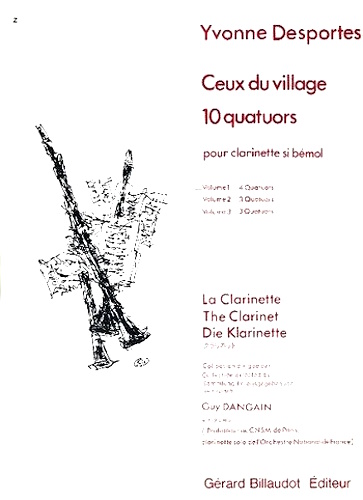 CEUX DU VILLAGE Volume 1 (score & parts)