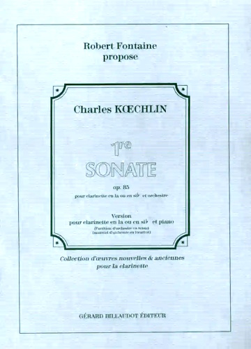 SONATA No.1 Op.85