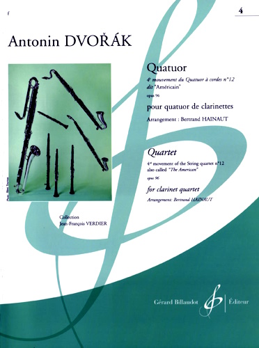 QUATUOR 4th Movement from The American Quartet Op.96 (score & parts)