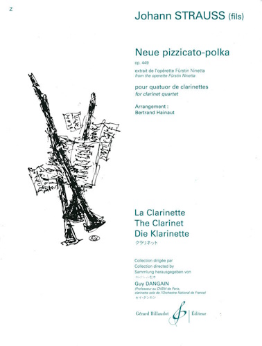 NEW PIZZICATO POLKA Op.449 score & parts
