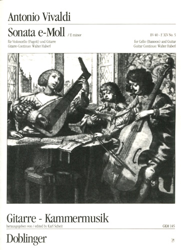 SONATA No.5 in e minor
