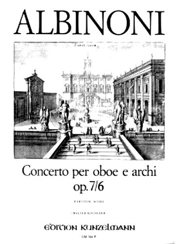 CONCERTO in D Op.7 No.6 - score