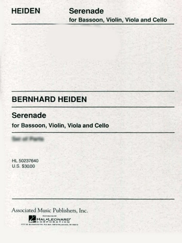 SERENADE score & parts