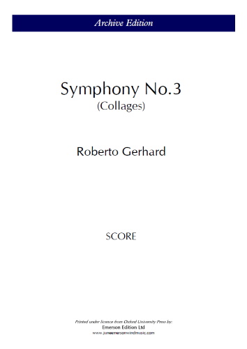 SYMPHONY No.3 (Collages) Score