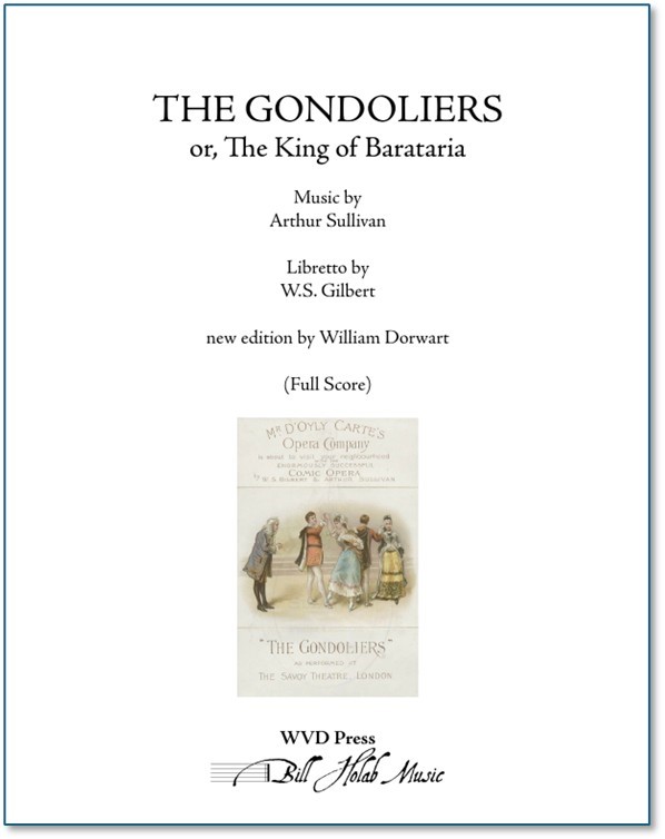 THE GONDOLIERS (full score)