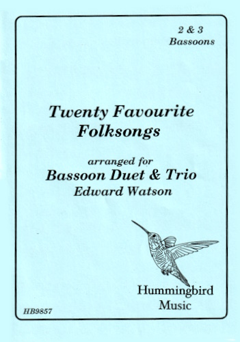 20 FAVOURITE FOLKSONGS (playing scores)