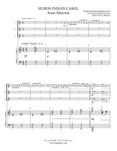 THE HURON INDIAN CAROL