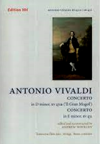 CONCERTOS in D minor RV431a (Il Gran Mogol) & E minor RV431 (score only)