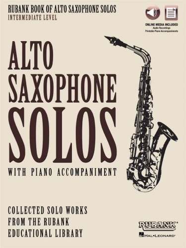 ALTO SAXOPHONE SOLOS Intermediate Level + Online Audio