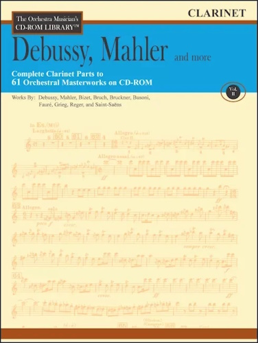 THE ORCHESTRA MUSICIAN'S CDROM LIBRARY Volume 2 Debussy, Mahler and more