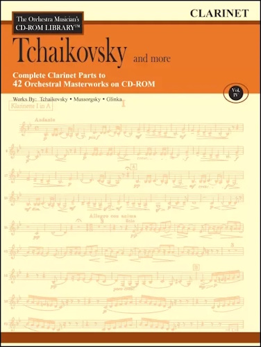 THE ORCHESTRA MUSICIAN'S CD-ROM LIBRARY Volume 4: Tchaikovsky