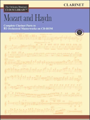 THE ORCHESTRA MUSICIAN'S CD-Rom LIBRARY Volume 6: Mozart & Haydn