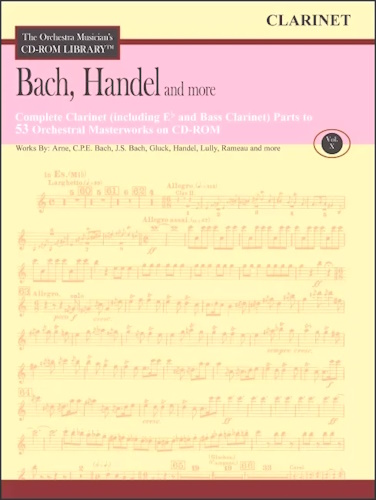 THE ORCHESTRA MUSICIAN'S CD-ROM LIBRARY Volume 10: Bach, Handel etc