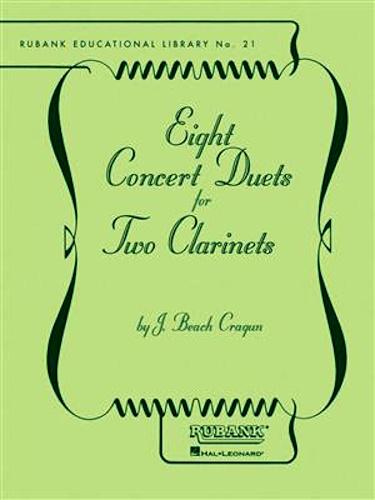 EIGHT CONCERT DUETS (playing score)