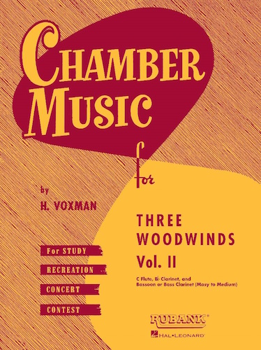 CHAMBER MUSIC for Three Woodwinds Volume 2 (playing score)