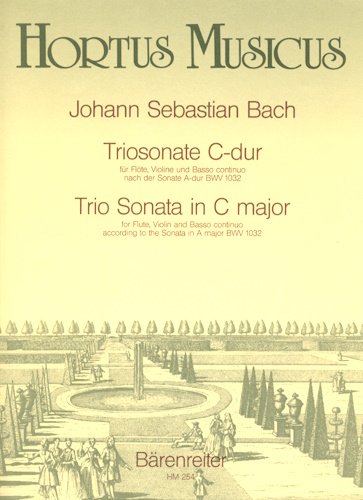 TRIO SONATA in C major BWV 1032
