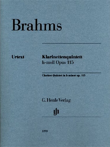 CLARINET QUINTET in B minor Op.115 (set of parts)