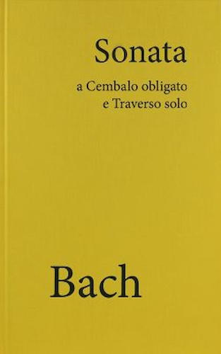SONATA in B minor BWV1030 Autograph Facsimile
