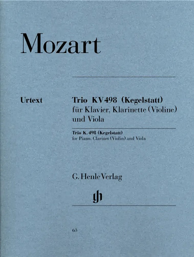 TRIO in Eb major K498 (Kegelstatt)