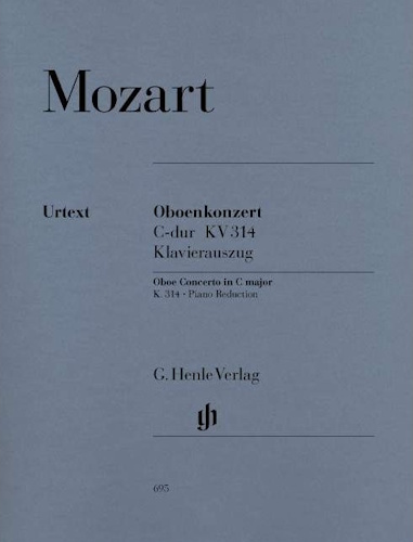 OBOE CONCERTO in C major KV314 (Urtext)