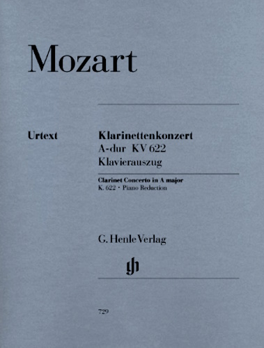 CONCERTO in A major, K622 (Urtext)
