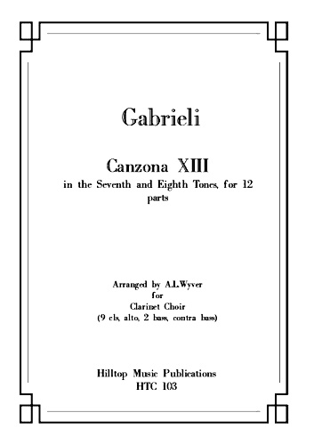 CANZONA XIII