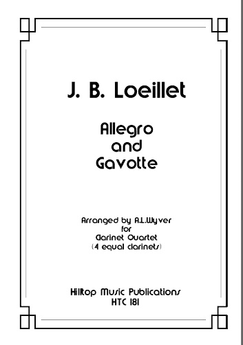 ALLEGRO AND GAVOTTE (score & parts)